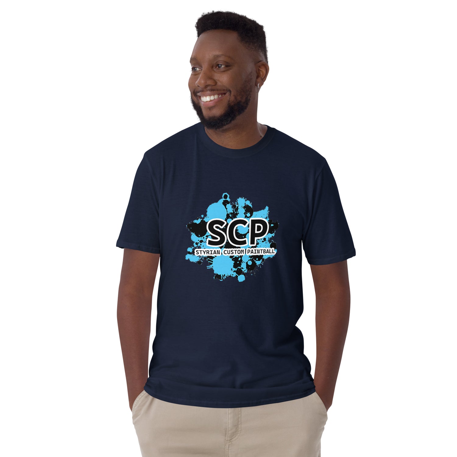 Styrian Custom Paintball Short-Sleeve Unisex T-Shirt – Black — alternate view 2