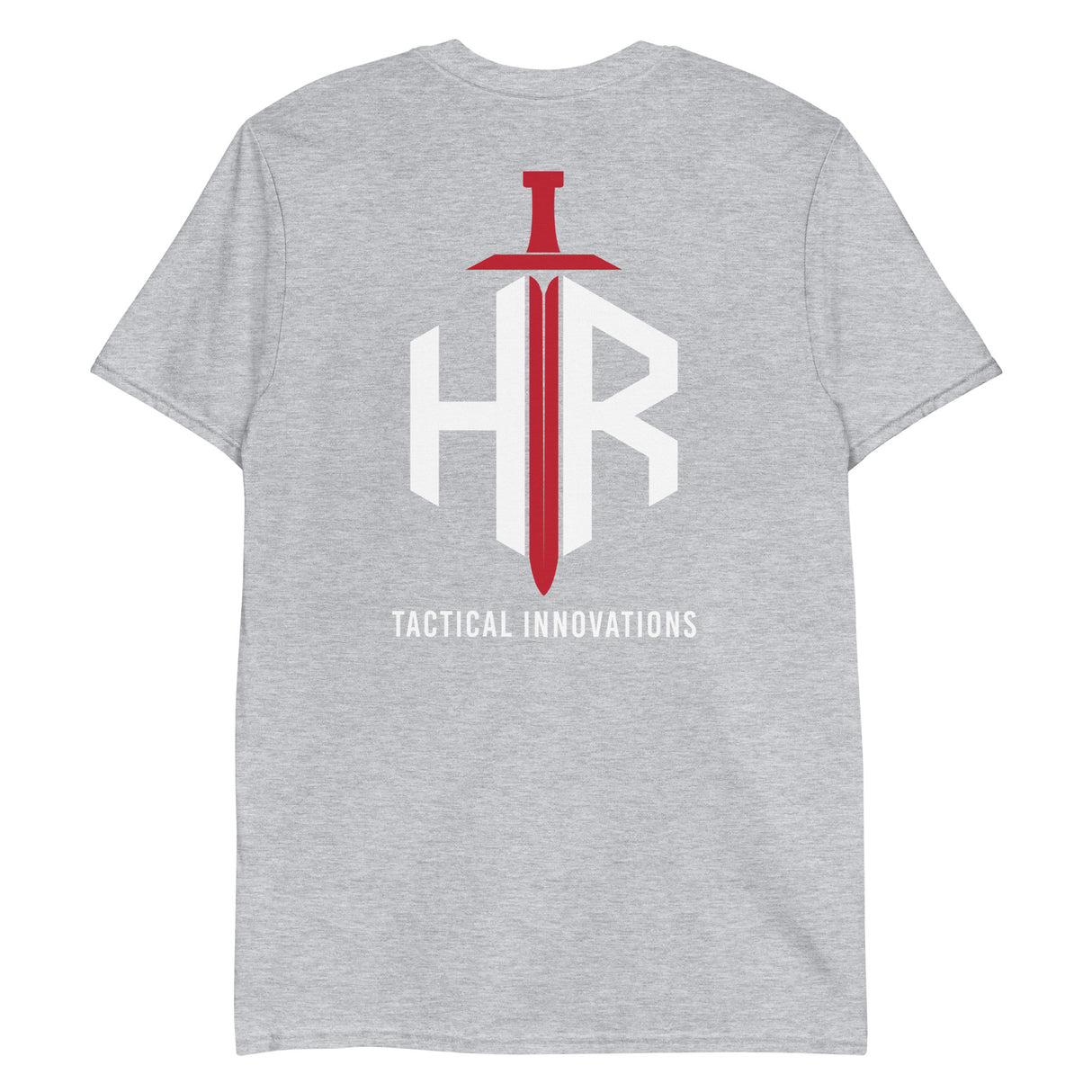 HRTI Basic Short-Sleeve Unisex T-Shirt – Navy — alternate view 8