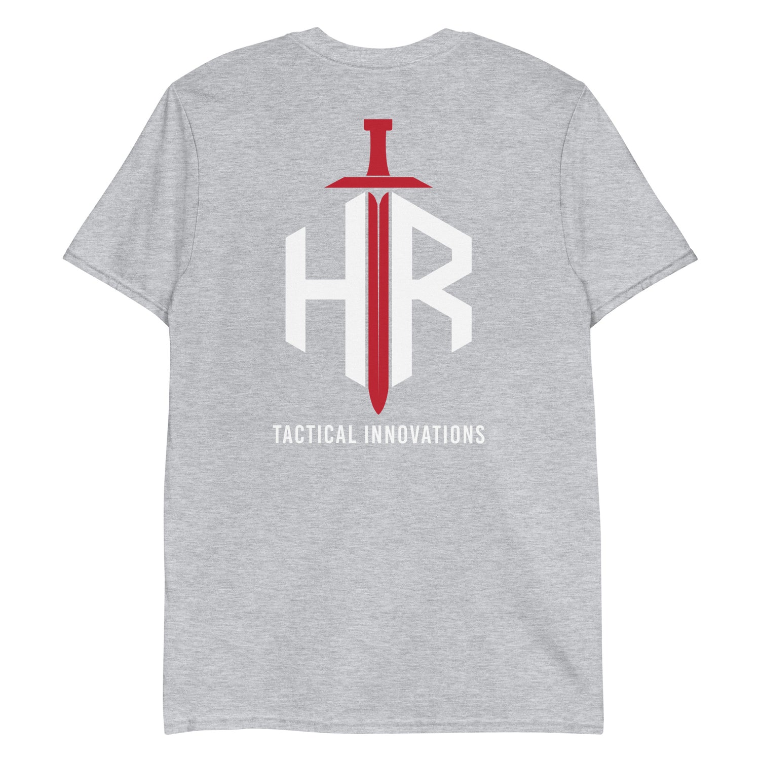 HRTI Basic Short-Sleeve Unisex T-Shirt – Navy — alternate view 8