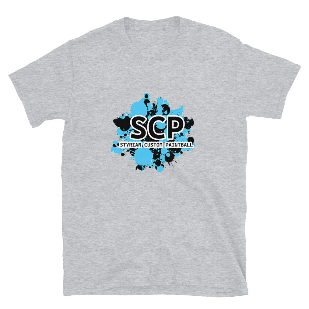 Styrian Custom Paintball Short-Sleeve Unisex T-Shirt – Navy — alternate view 9