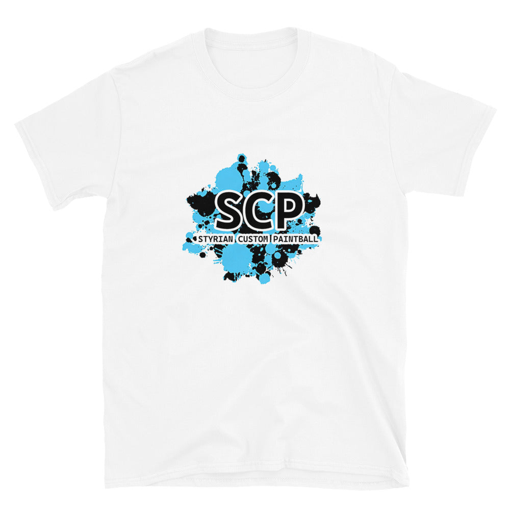 Styrian Custom Paintball Short-Sleeve Unisex T-Shirt – Navy — alternate view 11