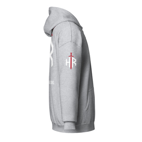 HRTI Premium Unisex heavy blend zip hoodie – Navy — alternate view 15