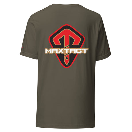 Maxtact Tee Unisex t-shirt – Oxblood Black — alternate view 23