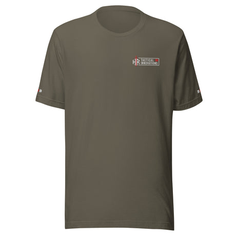 HRTI Premium Unisex t-shirt – Oxblood Black — alternate view 25