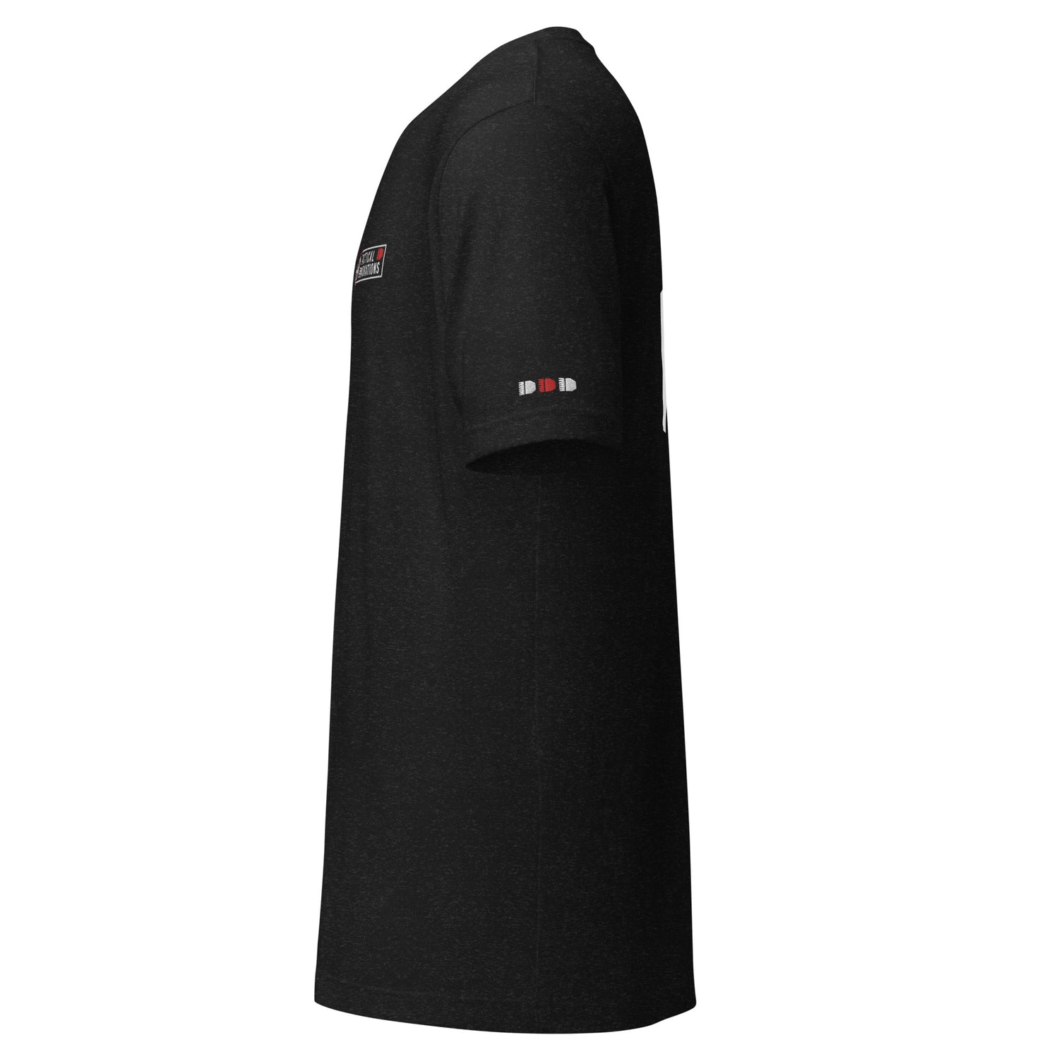 HRTI Premium Unisex t-shirt – Black Heather — alternate view 2