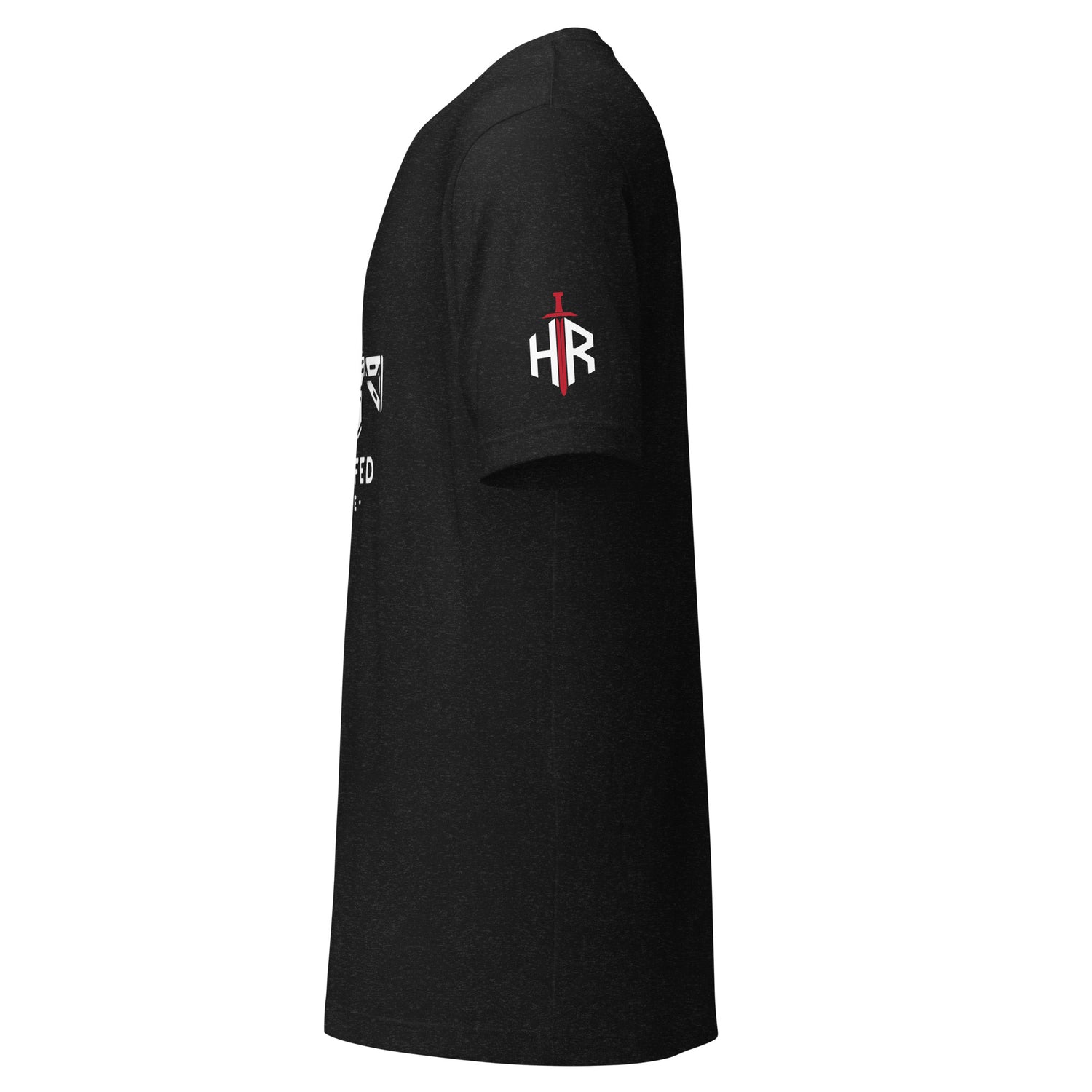 Mag-fed Elite Premium Unisex t-shirt – Black Heather — alternate view 3