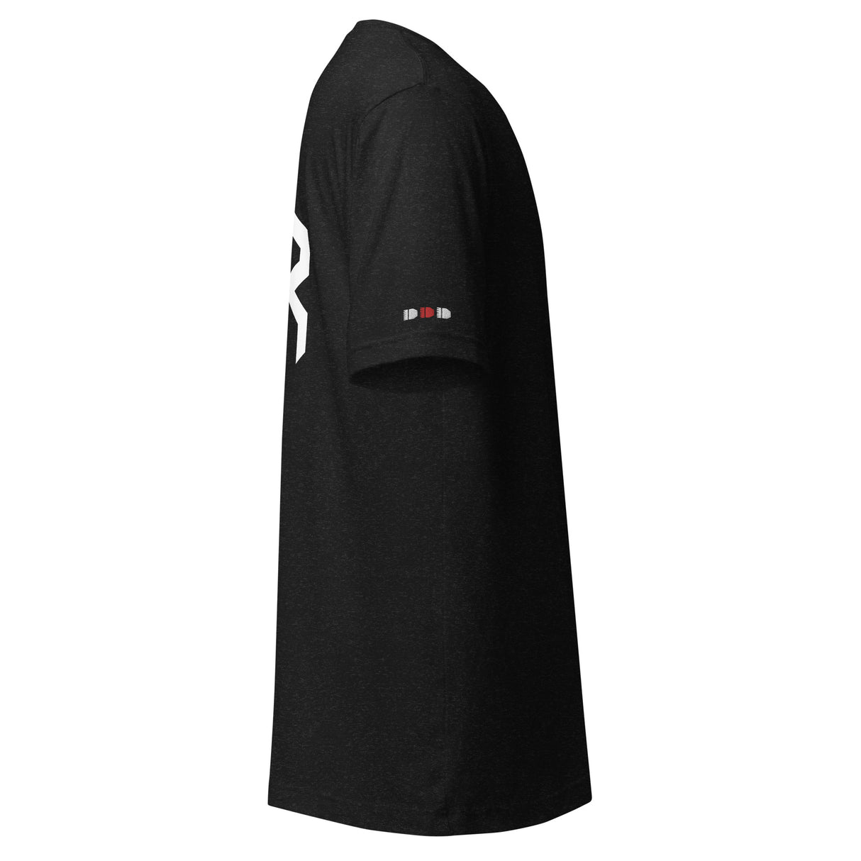 HRTI Premium Unisex t-shirt – Black Heather — alternate view 4