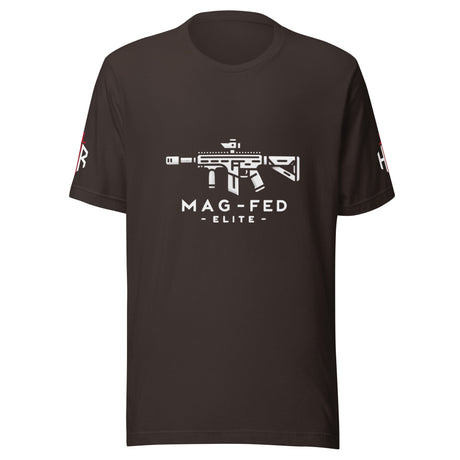 Mag-fed Elite Premium Unisex t-shirt – Black — alternate view 17