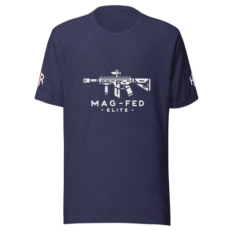 Mag-fed Elite Premium Unisex t-shirt – Oxblood Black — alternate view 21