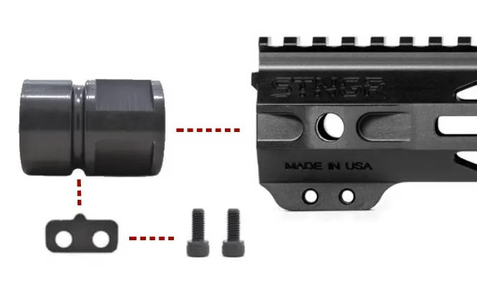 STNGR VLCN® M-LOK Free Float AR-15 Handguard — alternate view 17
