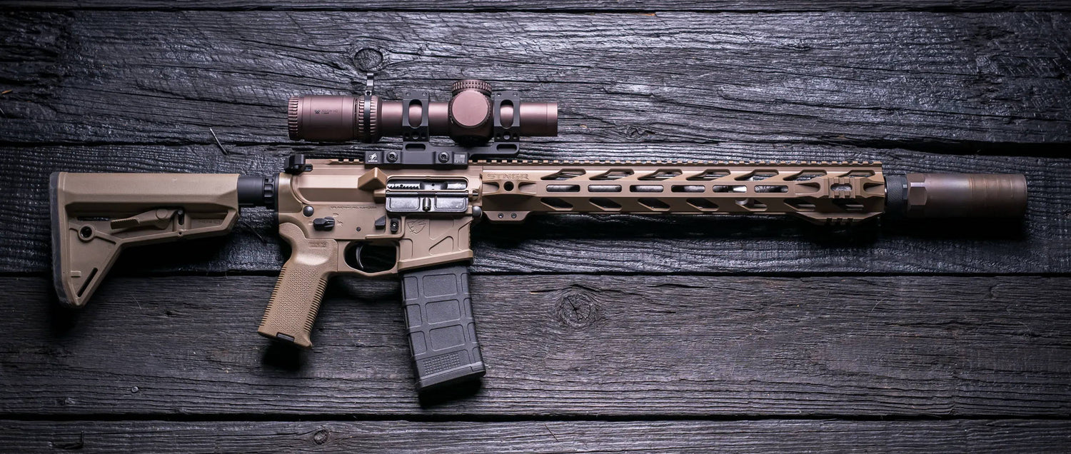 STNGR RPTR® M-LOK Free Float AR-15 Handguard – Black — alternate view 2