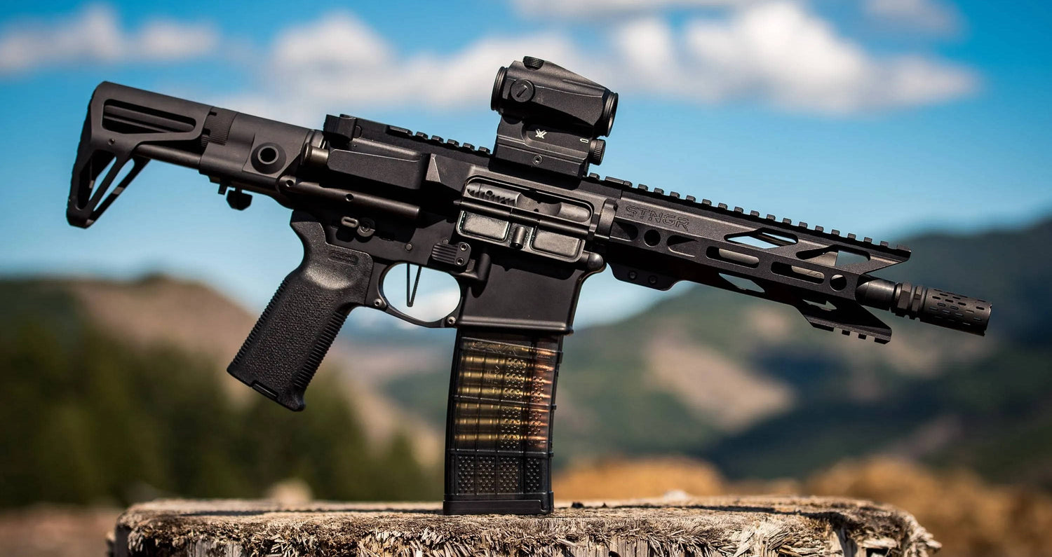 STNGR HWK® M-LOK Free Float AR-15 Handguard — alternate view 14