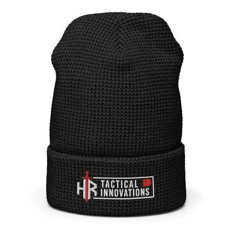 HRTI Waffle beanie – Navy — alternate view 2