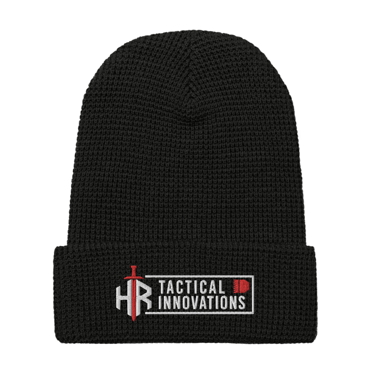 HRTI Waffle beanie – Black