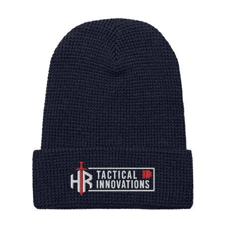 HRTI Waffle beanie – Heather Charcoal — alternate view 3