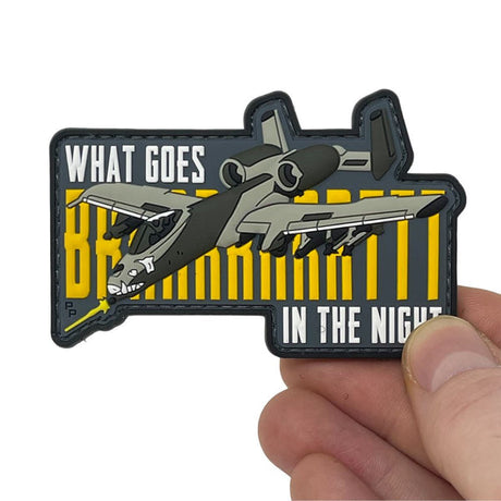Patch Panel What goes BRRRRT in the night Patch + Sticker — alternate view 2