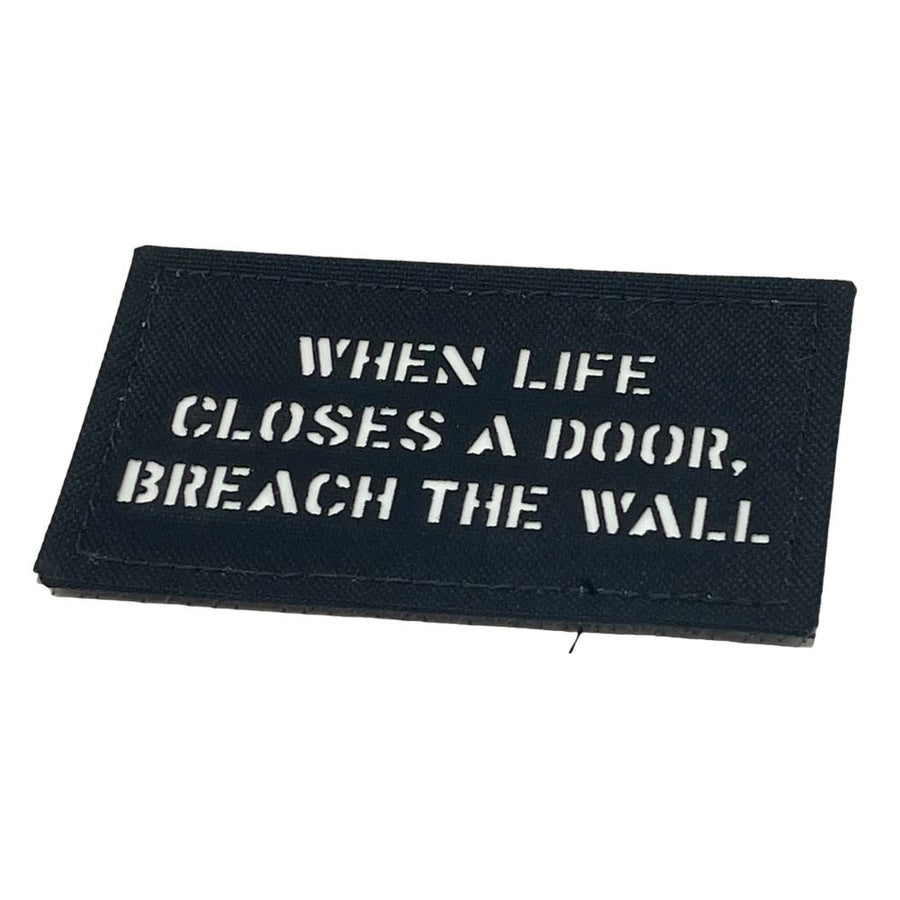When life closes a door, breach the wall. Patch — alternate view 6