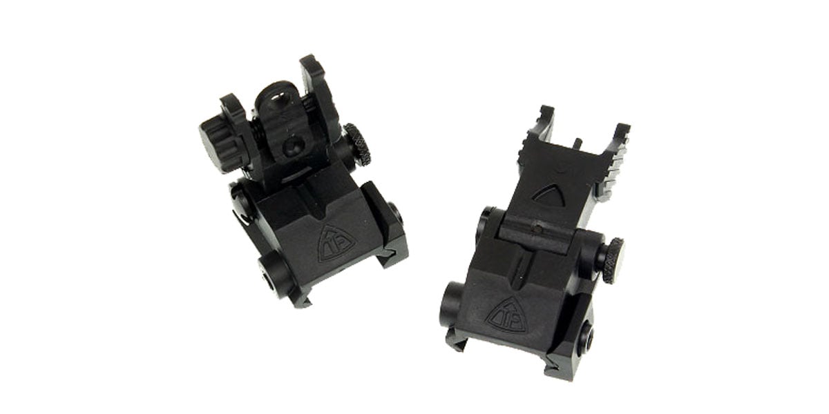 Trinity Force High Density Polymer Flip-Up Iron Sight Set