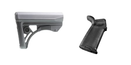 Omega Deals Stock and Pistol Grip Furniture Set: Featuring Leapers + Magpul