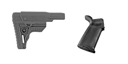 Omega Deals Stock and Pistol Grip Furniture Set: Featuring Leapers + Magpul