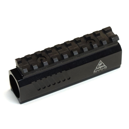 Front Block With Picatinny Rail for the TiPX – Black/Black