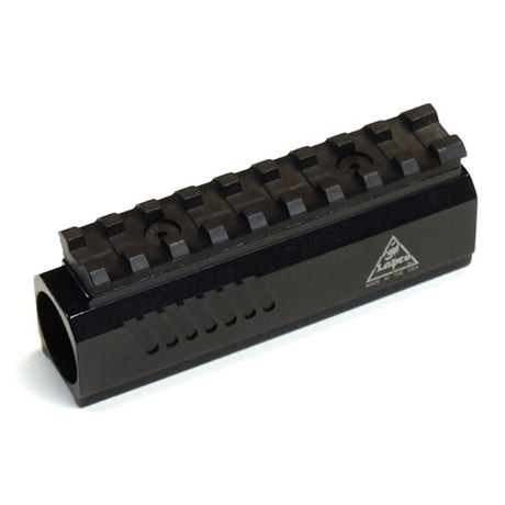 Front Block With Picatinny Rail for the TiPX – Black/Black