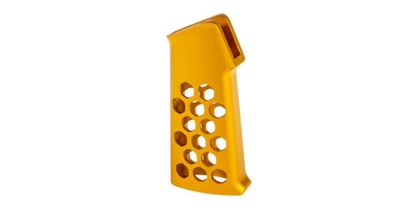Guntec Airlite Series Skeletonized Gold Anodized Aluminum Pistol Grip