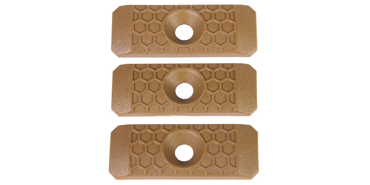 Slate Black Industries Slate Panels, 1-slot, 3 Pack, FDE