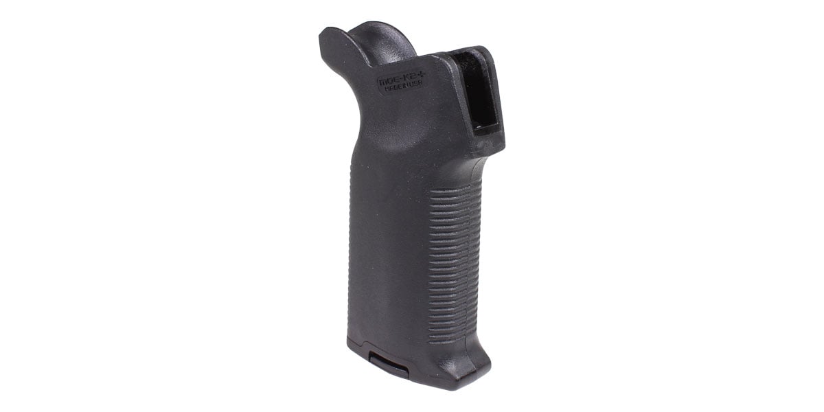Magpul MOE K2+ Black Pistol Grip with Rubber Over Molding For AR-15