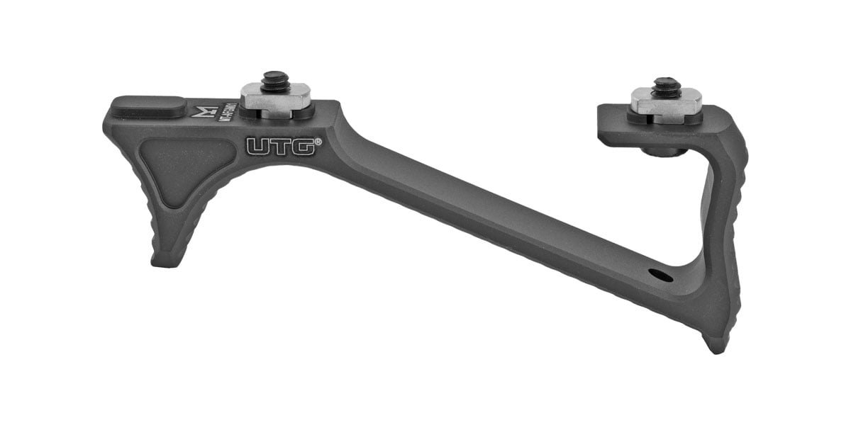 Leapers, Inc. - UTG Ultra Slim Angled Foregrip, M-Lok, Black