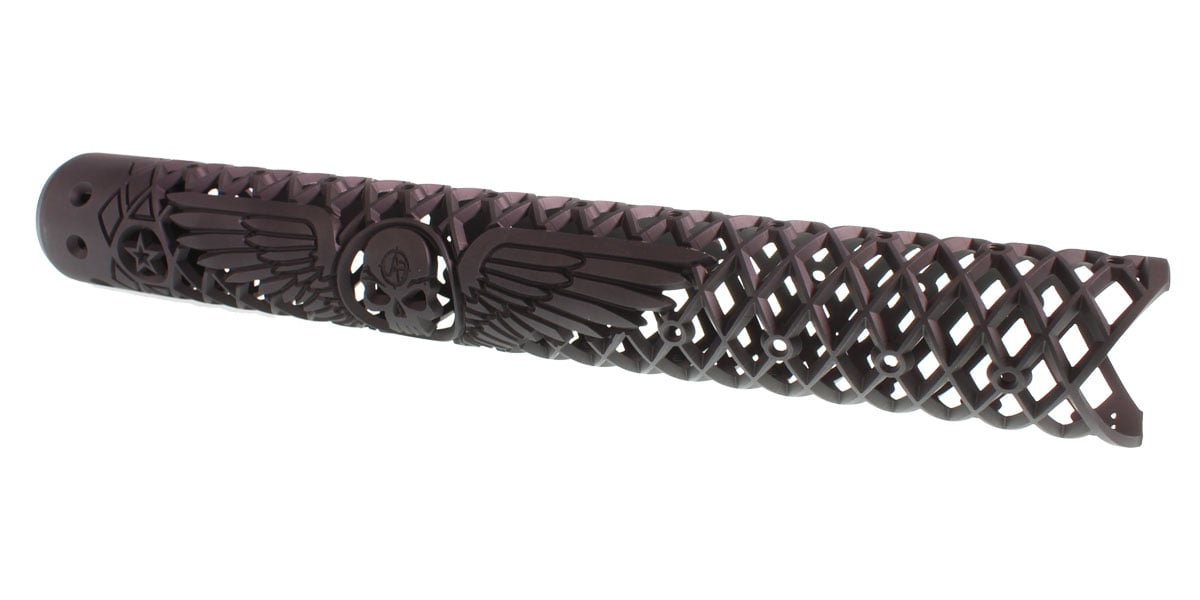 Unique AR 15" Wicked Wing Handguard, Black
