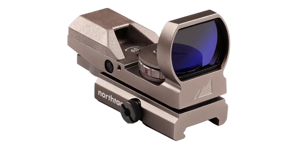 Northtac MVR Reflex Sight Reticle Red/Green – Dessert/Tan