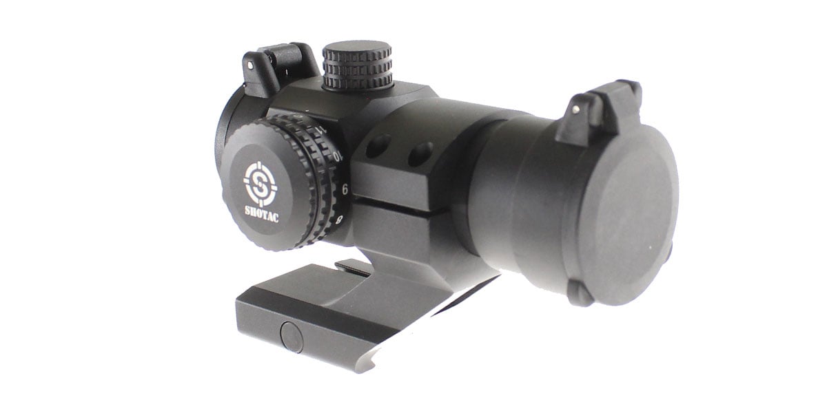 Red Dot Sight w/ Cantilever, 2 MOA Dot, 29MM Objective Lens - Black Finish