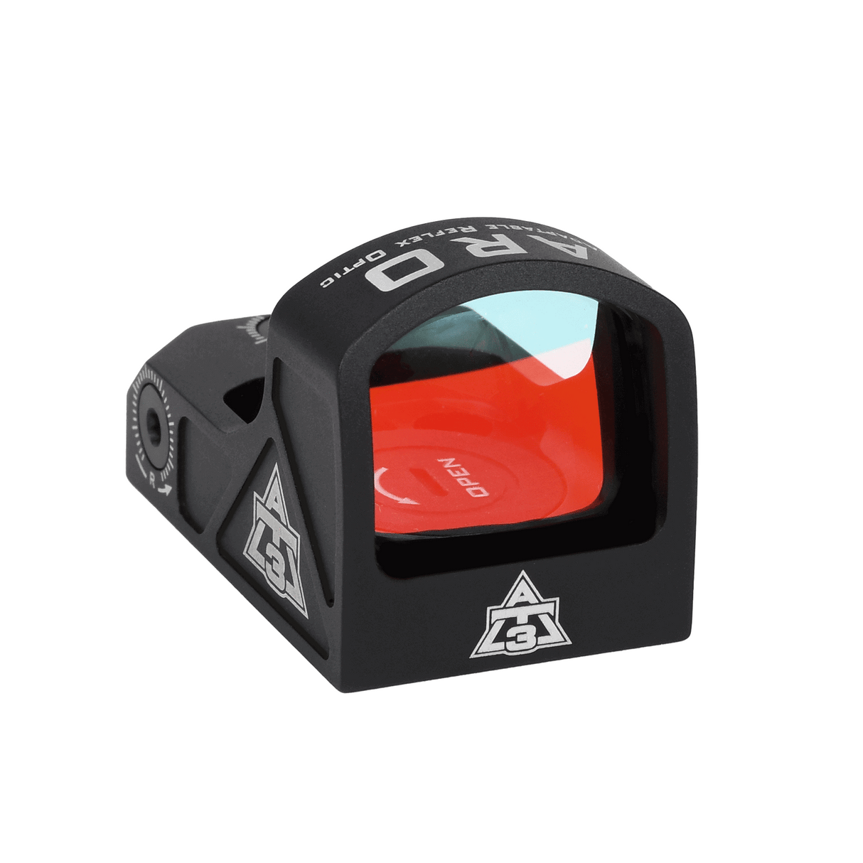ARO™ Micro Red Dot Reflex Sight with Optional Riser Mount – Low (Glock Style) Mount