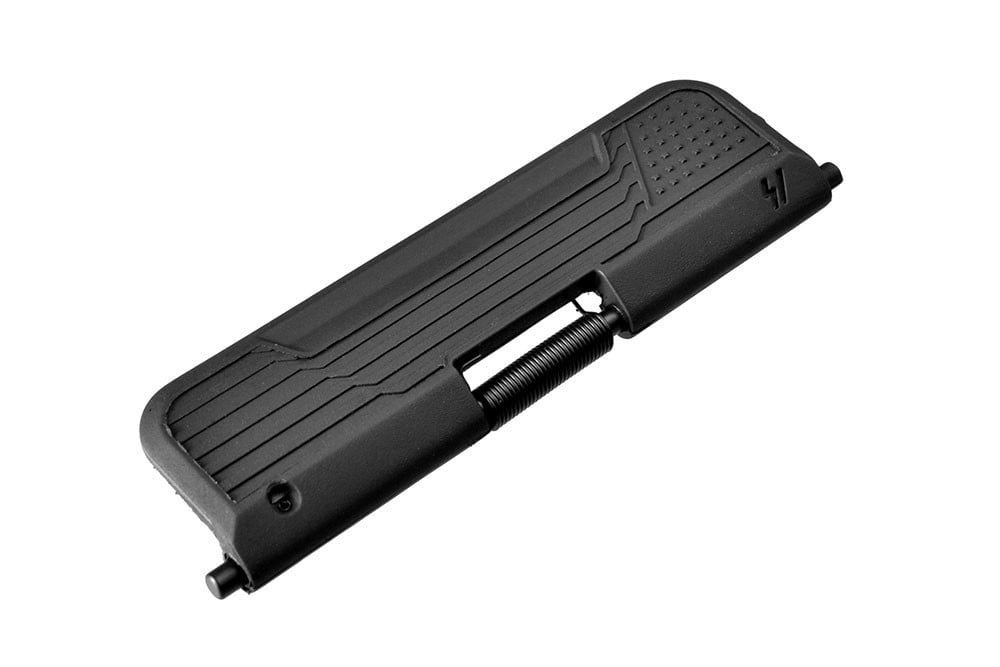 Strike Industries AR Enhanced Ultimate Dust Cover 223 Flag Ver2 - Black