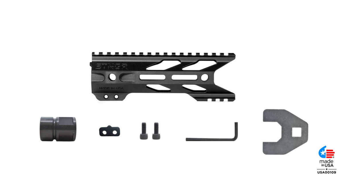 STNGR HWK® M-LOK Free Float AR-15 Handguard – OD Green — alternate view 9