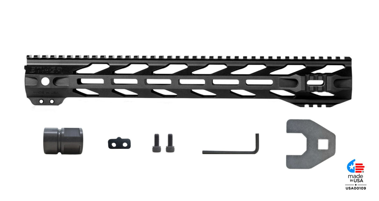 STNGR RPTR® M-LOK Free Float AR-15 Handguard – Black