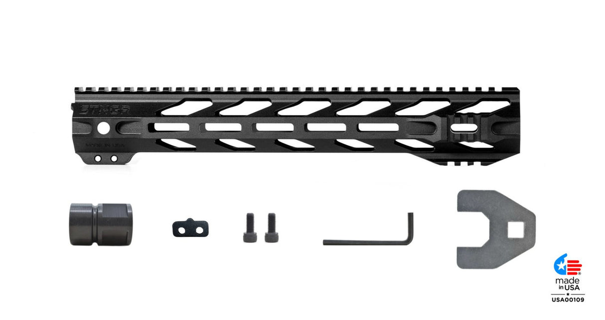 STNGR RPTR® M-LOK Free Float AR-15 Handguard – OD Green — alternate view 11