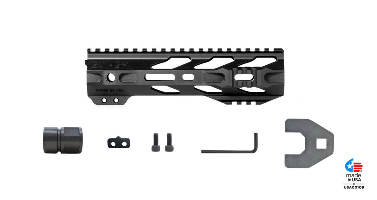 STNGR RPTR® M-LOK Free Float AR-15 Handguard – OD Green — alternate view 9