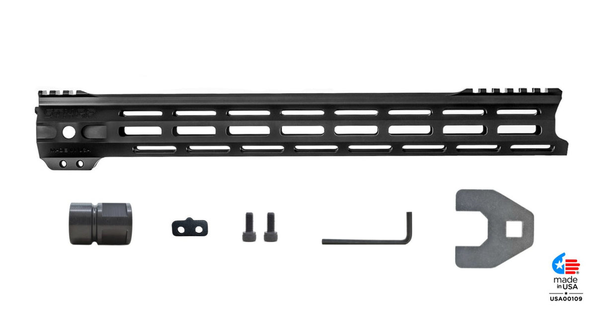STNGR VLCN® M-LOK Free Float AR-15 Handguard – Black