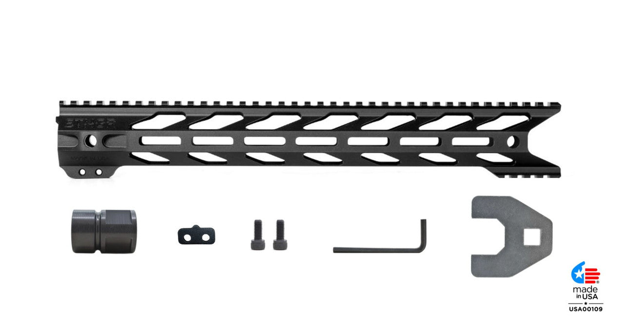 STNGR HWK® M-LOK Free Float AR-15 Handguard – OD Green — alternate view 12