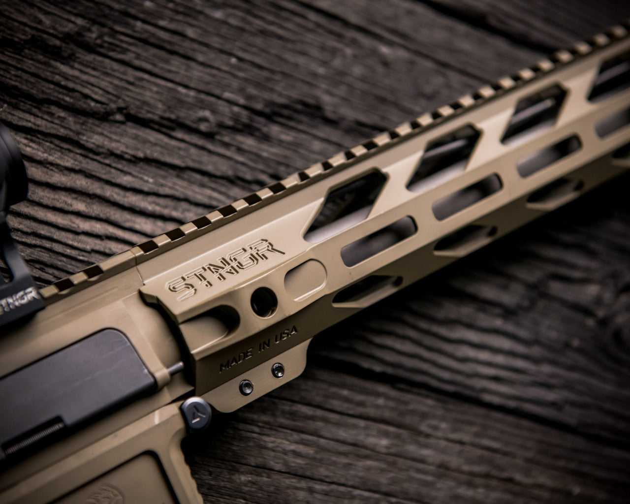 STNGR VYPR® M-LOK Free Float AR-15 Handguard – Black — alternate view 4