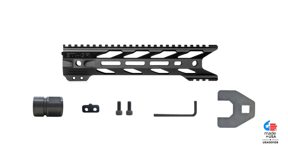 STNGR HWK® M-LOK Free Float AR-15 Handguard – OD Green — alternate view 10