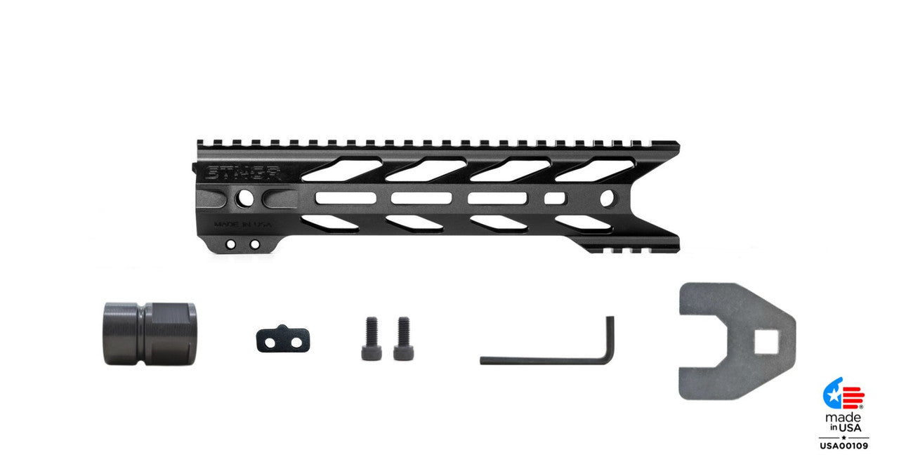 STNGR HWK® M-LOK Free Float AR-15 Handguard – OD Green — alternate view 10