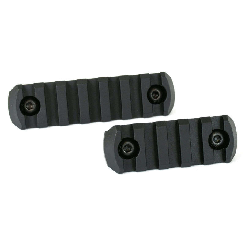 M-LOK Rail Section - 5 or 7 Slots - Made in USA - 10 Colors Available – Black — alternate view 2
