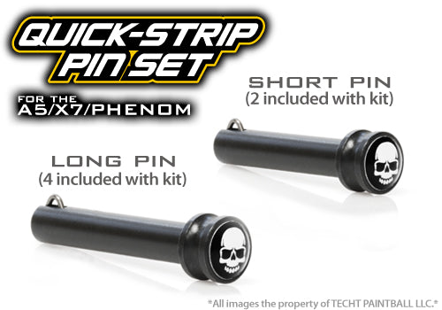 Quick-Strip Body Pin Set - Fits A5, X7, Phenom