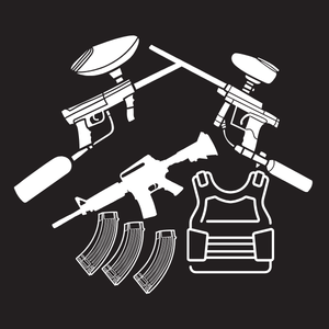 Paintball and airsoft starter kits and loadout packages