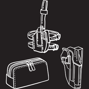 Magazine pouches, MOLLE pouches and tactical accessories