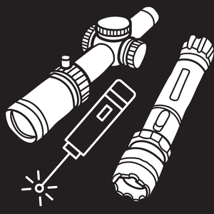 Red dot optics, lights and laser accessories