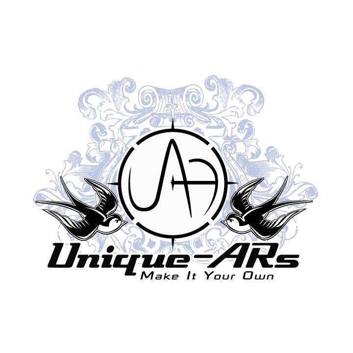 Unique AR custom rifle handguards brand logo
